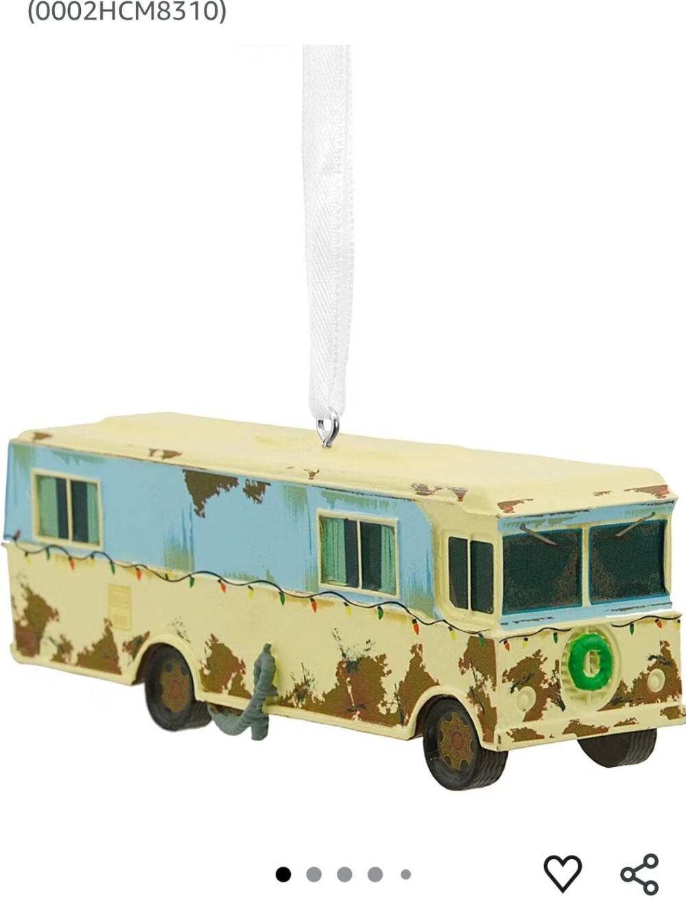 Hallmark National Lampoon's Christmas Vacation Cousin Eddie's RV Ornament